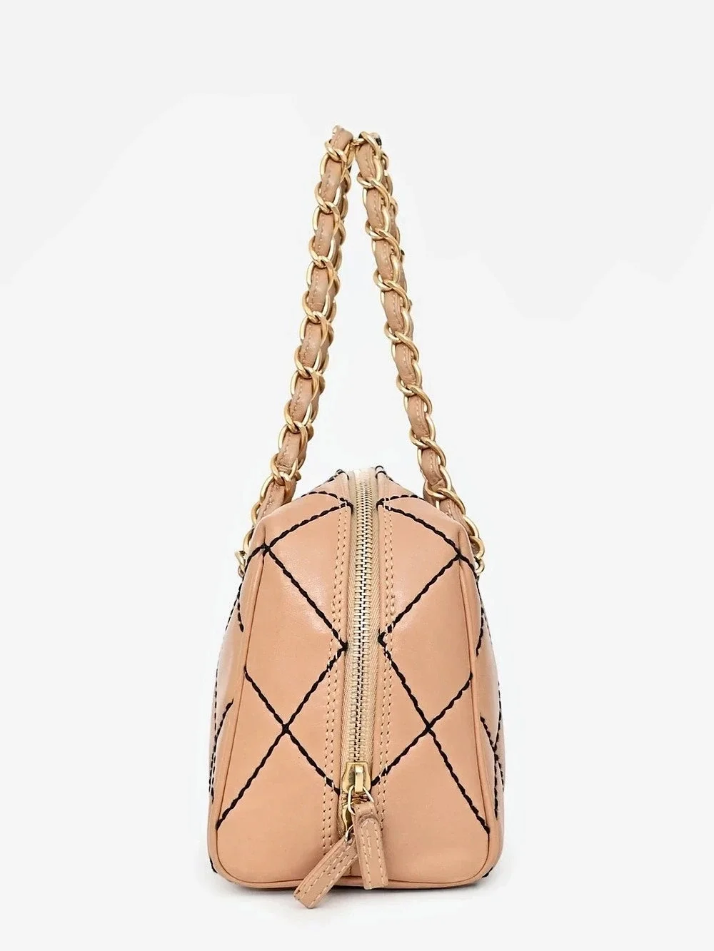 Chanel Quilted Shoulder Bag in Pink